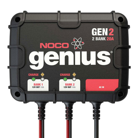 Genius NOCO Genius Onboard Battery Charger - 1 Bank/ 20 Amp GEN2